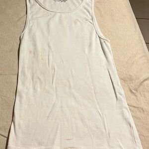 Men’s White Tank Top